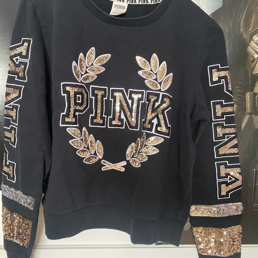 Victoria’s Secret Pink Bling Crew Sweater